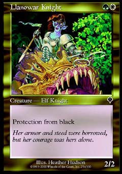 Llanowar Knight (Invasion) Near Mint