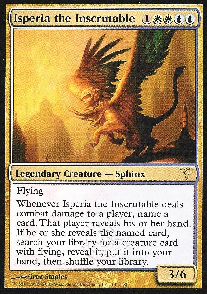 Isperia the Inscrutable (Dissension) Near Mint