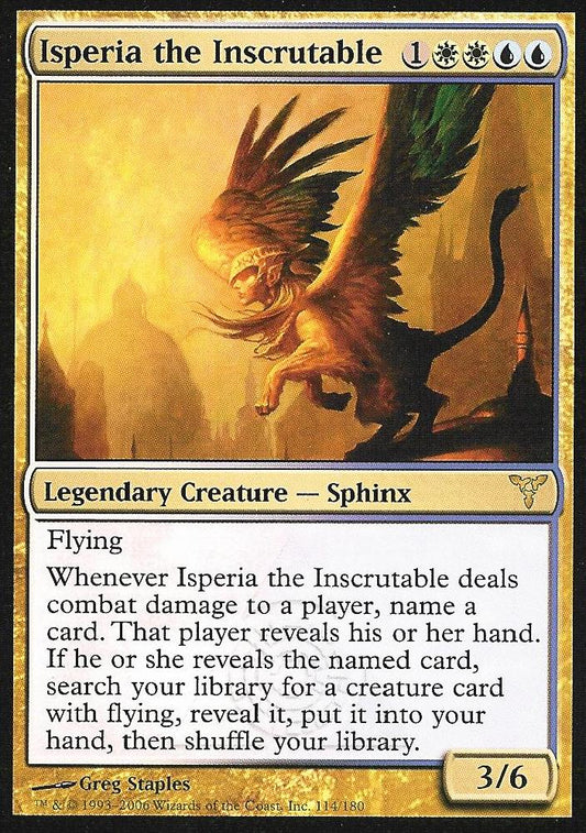 Isperia the Inscrutable (Dissension) Near Mint