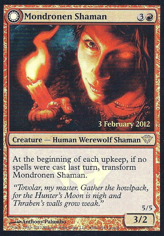 Mondronen Shaman Tovolar s Magehunter (DA Release) (Promotional Cards) Near Mint Foil