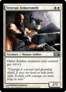 Veteran Armorsmith (Magic 2010 Core Set) Near Mint Foil