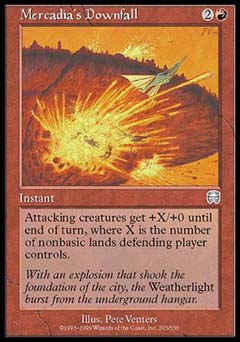 Mercadia's Downfall (Mercadian Masques) Near Mint