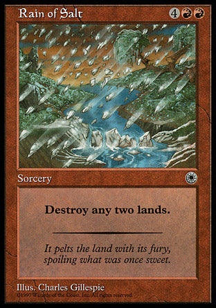 Rain of Salt (Portal) Near Mint