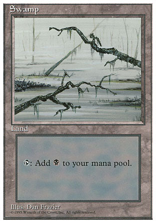 Swamp B (4th Edition) Light Play