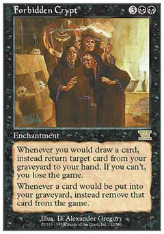 Forbidden Crypt (Classic 6th Edition) Near Mint