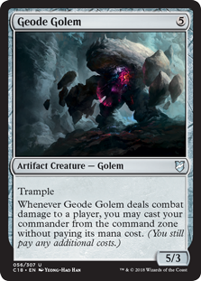 Geode Golem (Commander 2018) Near Mint