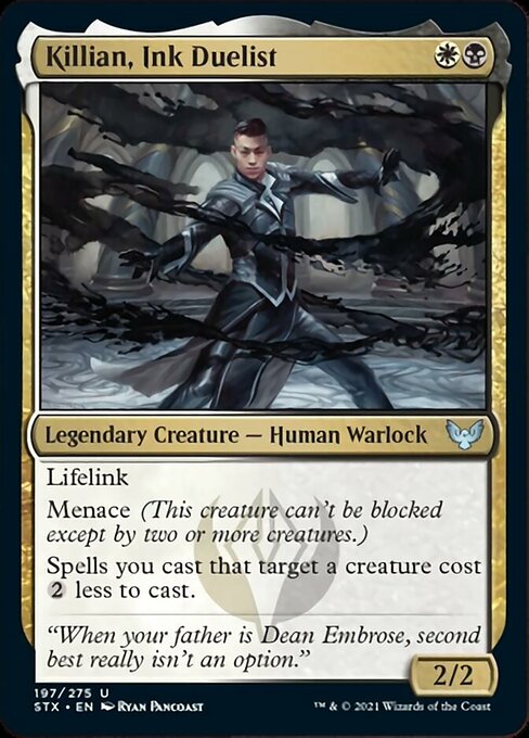 Killian, Ink Duelist (Strixhaven) Near Mint Foil