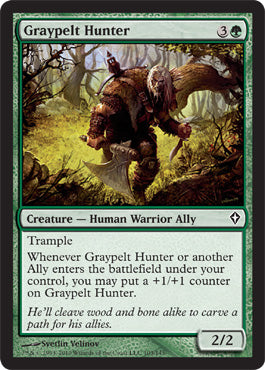 Graypelt Hunter (Worldwake) Near Mint Foil