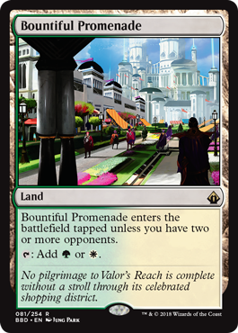 Bountiful Promenade (Battlebond) Near Mint Foil