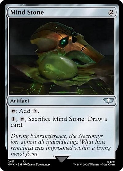 Mind Stone (245) (Surge Foil) (Universes Beyond: Warhammer 40K) Near Mint