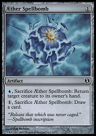 Aether Spellbomb (Duel Decks: Elspeth vs Tezzeret) Near Mint
