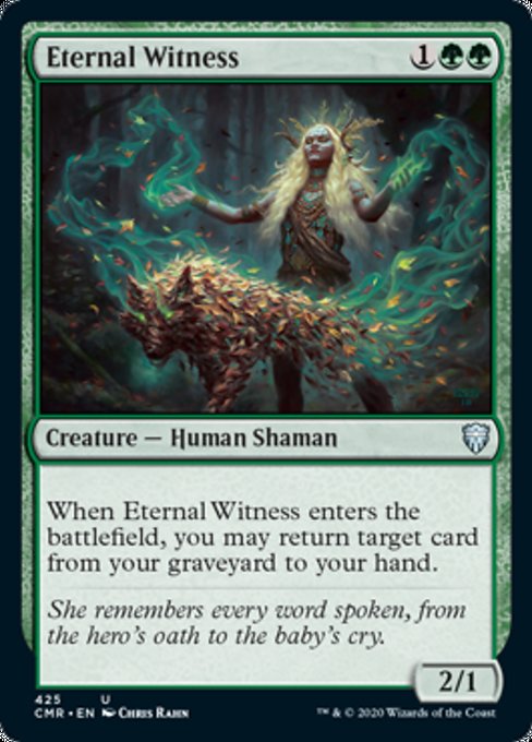 Eternal Witness (Commander 2020 Commander Legends) Near Mint