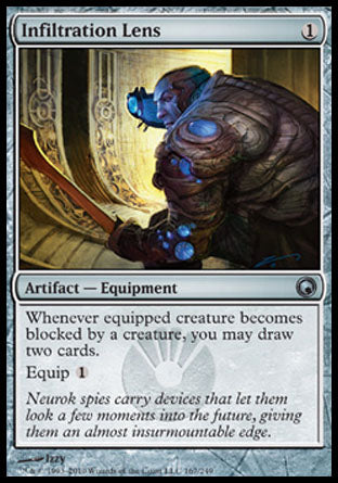 Infiltration Lens (Scars of Mirrodin) Near Mint Foil