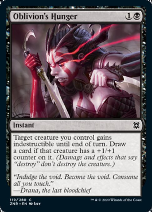 Oblivion's Hunger (Zendikar Rising) Near Mint