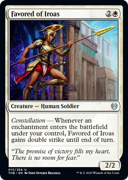 Favored of Iroas (Theros Beyond Death) Near Mint Foil