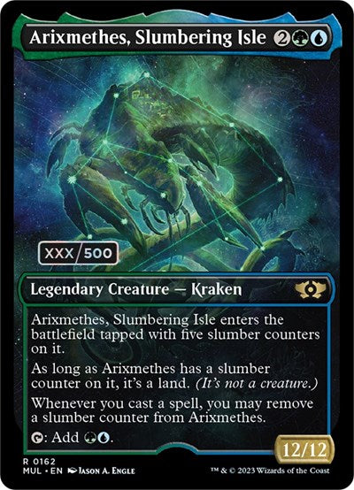 Arixmethes, Slumbering Isle (Serialized) (March of the Machine: Multiverse Legends) Near Mint