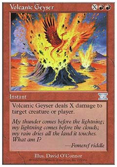 Volcanic Geyser (Classic 6th Edition) Near Mint