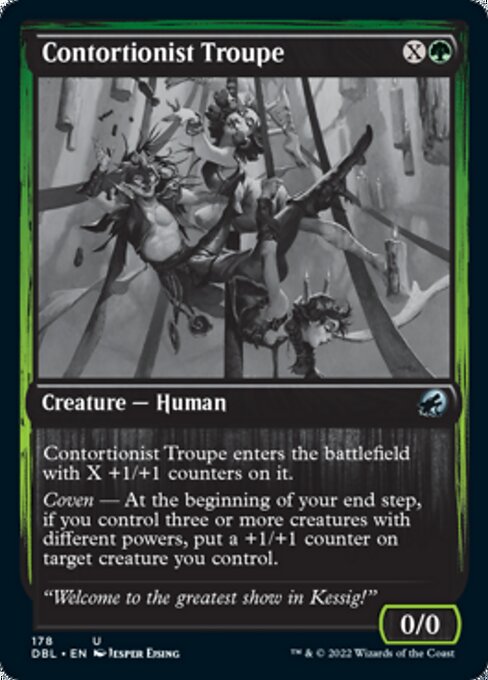 Contortionist Troupe (Innistrad: Double Feature) Near Mint Foil
