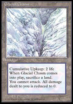 Glacial Chasm (Ice Age) Near Mint Portuguese