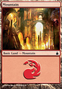 Mountain (299) (Ravnica) Near Mint