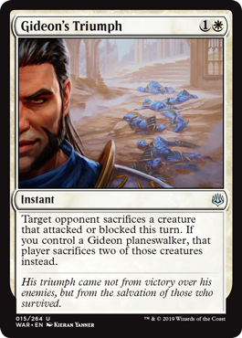 Gideon's Triumph (War of the Spark) Near Mint