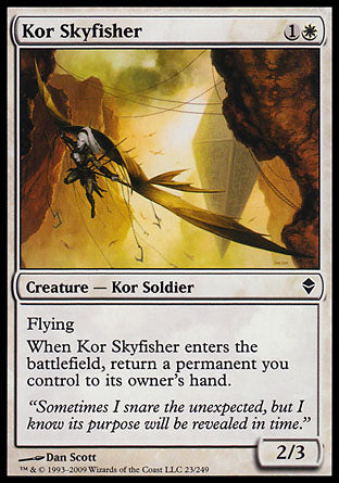 Kor Skyfisher (Zendikar) Near Mint