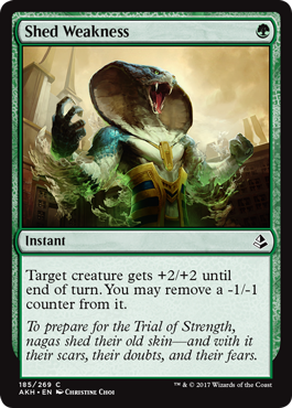 Shed Weakness (Amonkhet) Near Mint Foil
