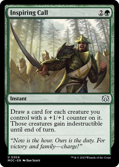 Inspiring Call (Commander: March of the Machine) Near Mint