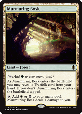 Murmuring Bosk (Commander 2016 Edition) Near Mint