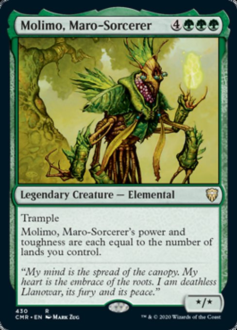 Molimo, Maro-Sorcerer (Commander 2020 Commander Legends) Near Mint
