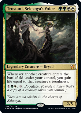 Trostani, Selesnya's Voice (Commander 2019) Near Mint