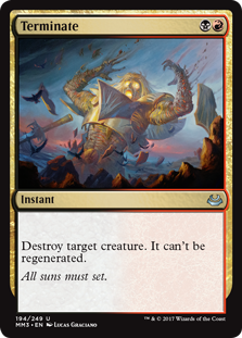 Terminate (Modern Masters 2017) Near Mint