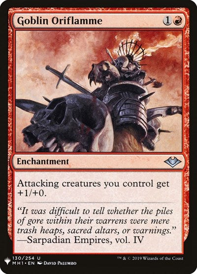 Goblin Oriflamme (Mystery Booster) Near Mint