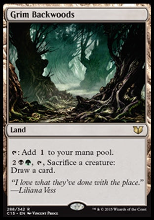 Grim Backwoods (Commander 2015) Near Mint