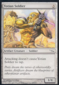 Yotian Soldier (Mirrodin) Near Mint Foil Japanese