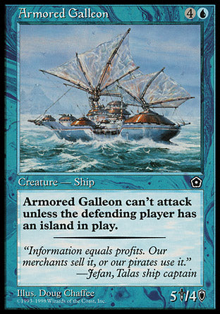 Armored Galleon (Portal Second Age) Near Mint