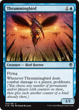 Thrummingbird (Commander 2016 Edition) Near Mint