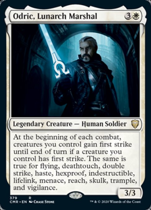 Odric, Lunarch Marshal (Commander 2020 Commander Legends) Near Mint