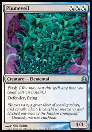 Plumeveil (Commander) Light Play