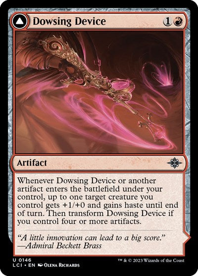 Dowsing Device (The Lost Caverns of Ixalan) Near Mint Foil