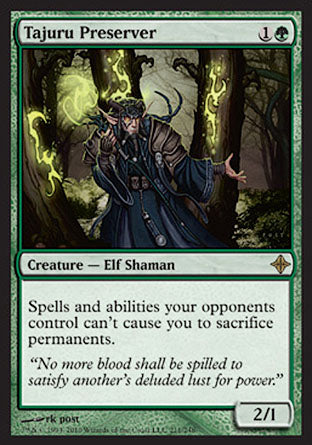 Tajuru Preserver (Rise of the Eldrazi) Near Mint Foil