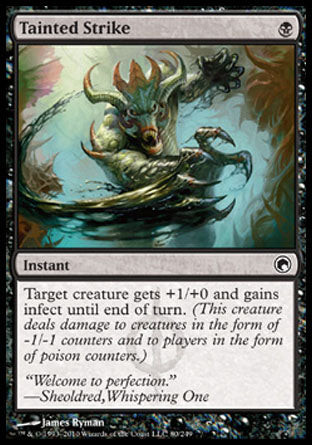 Tainted Strike (Scars of Mirrodin) Near Mint