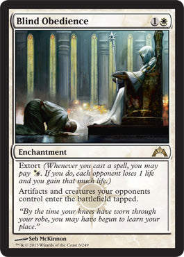 Blind Obedience (Gatecrash) Near Mint Foil