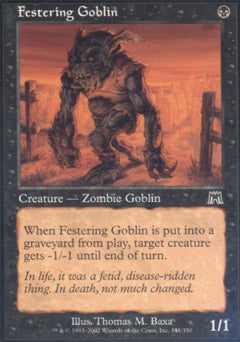 Festering Goblin (Onslaught) Near Mint Foil