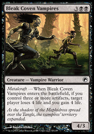 Bleak Coven Vampires (Scars of Mirrodin) Near Mint Foil