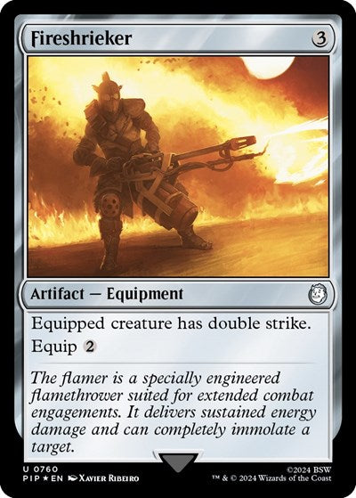 Fireshrieker (Surge Foil) (Universes Beyond: Fallout) Near Mint