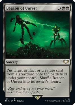 Beacon of Unrest (Surge Foil) (Universes Beyond: Warhammer 40K) Near Mint