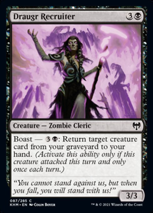 Draugr Recruiter (Kaldheim) Near Mint