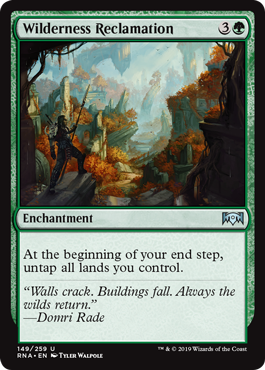 Wilderness Reclamation (Ravnica Allegiance) Near Mint