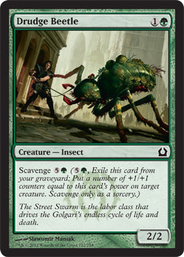 Drudge Beetle (Return to Ravnica) Near Mint